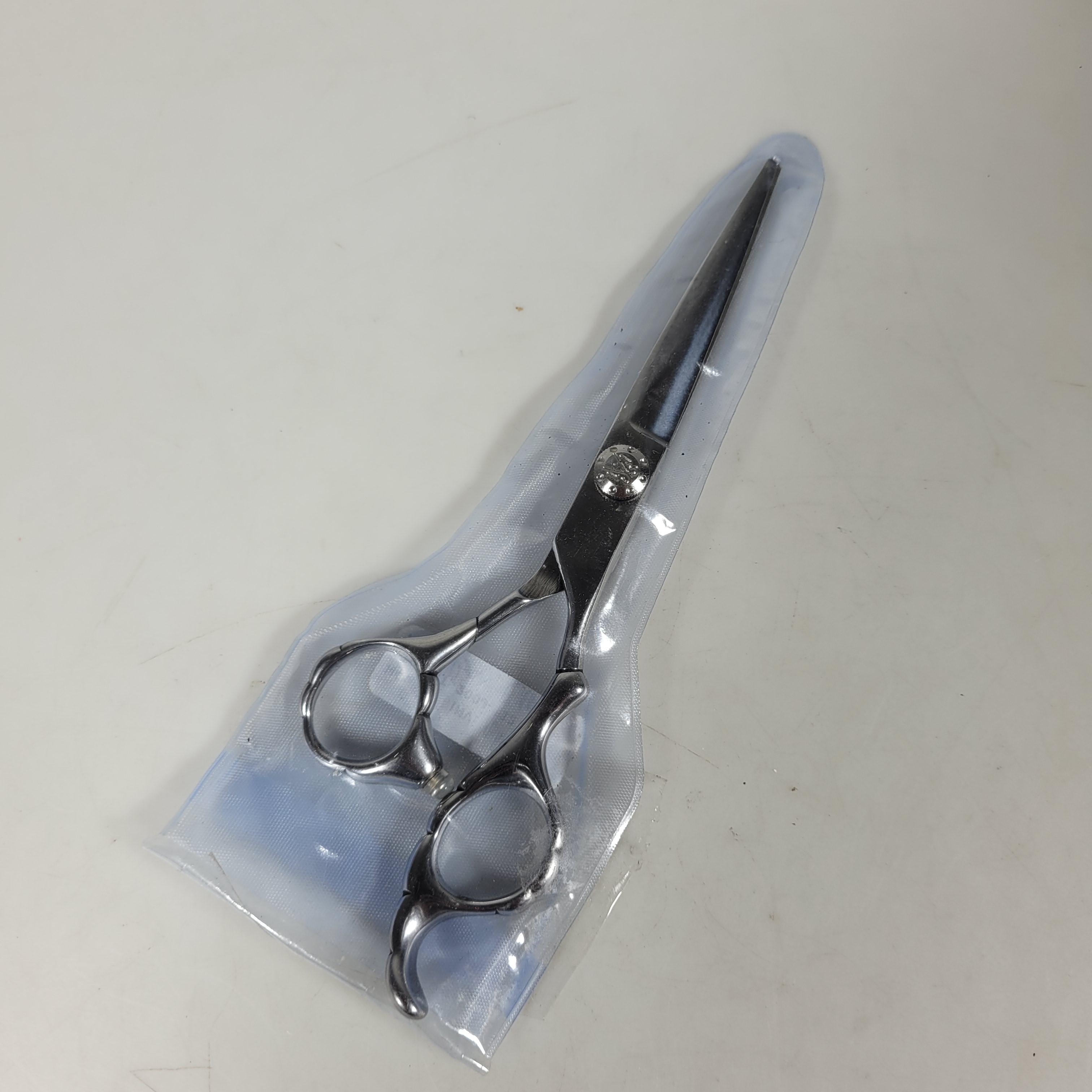 Gambar produk MINGU Gunting Rambut Blade Stainless Steel Precision Pressing 6 Inch Flat - MG-6