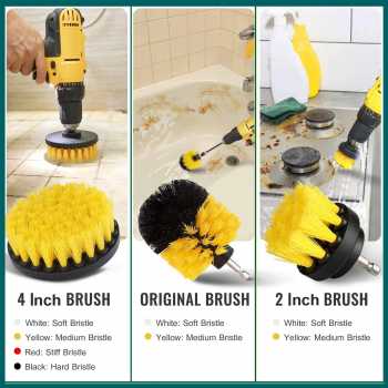 Gambar produk UNTIOR Kepala Sikat Pembersih Bor Listrik Brush Car Polisher 23 PCS - CB-031