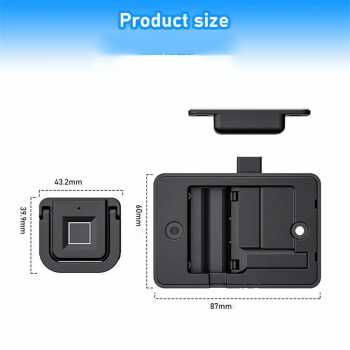 Gambar produk KAK Smart Lock Cabinet Locker Fingerprint Kunci Lemari Digital - F007