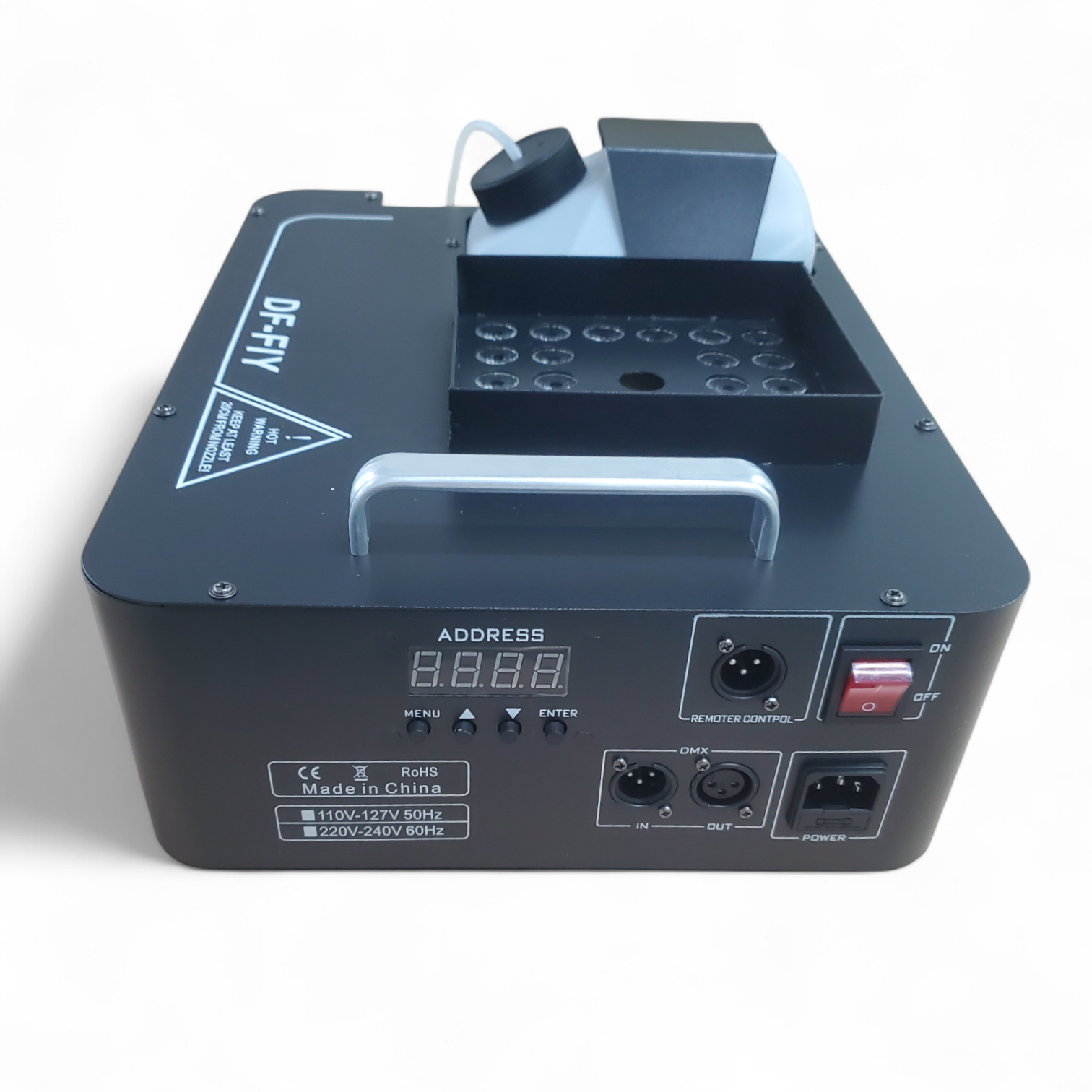 Gambar produk WIN BRIGHT Sistem Fogger Panggung Stage DMX512 1500W with RGB 24 LED - DF-FIY