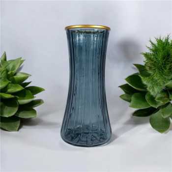 YOKIMA Vas Bunga Kaca Bening Estetik Vintage Glass Flower Vase - Y23