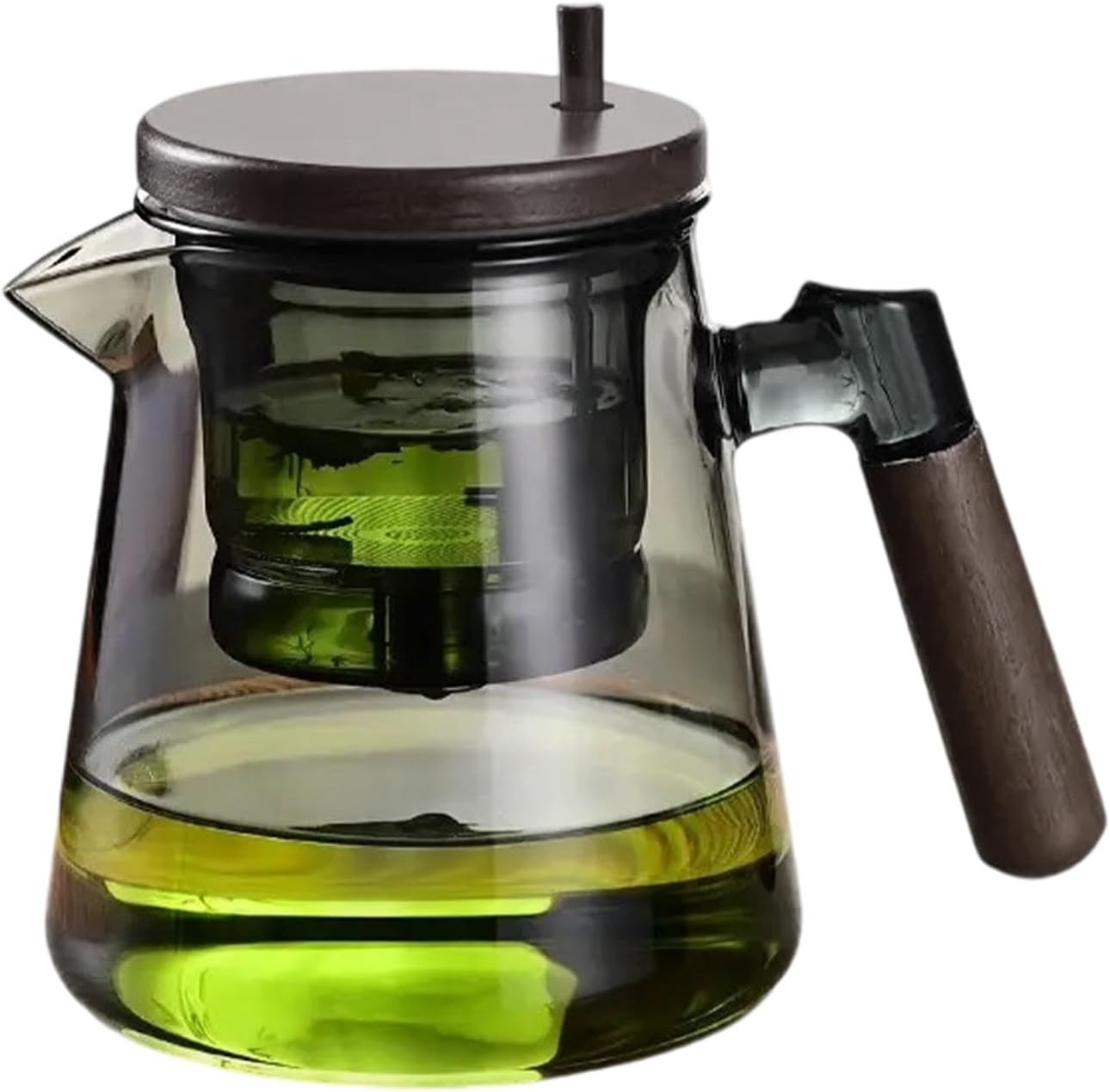 Gambar produk HAPOIN Teko Teh Kaca Saringan Tahan Panas Infuser Teapot 650ml - HP13