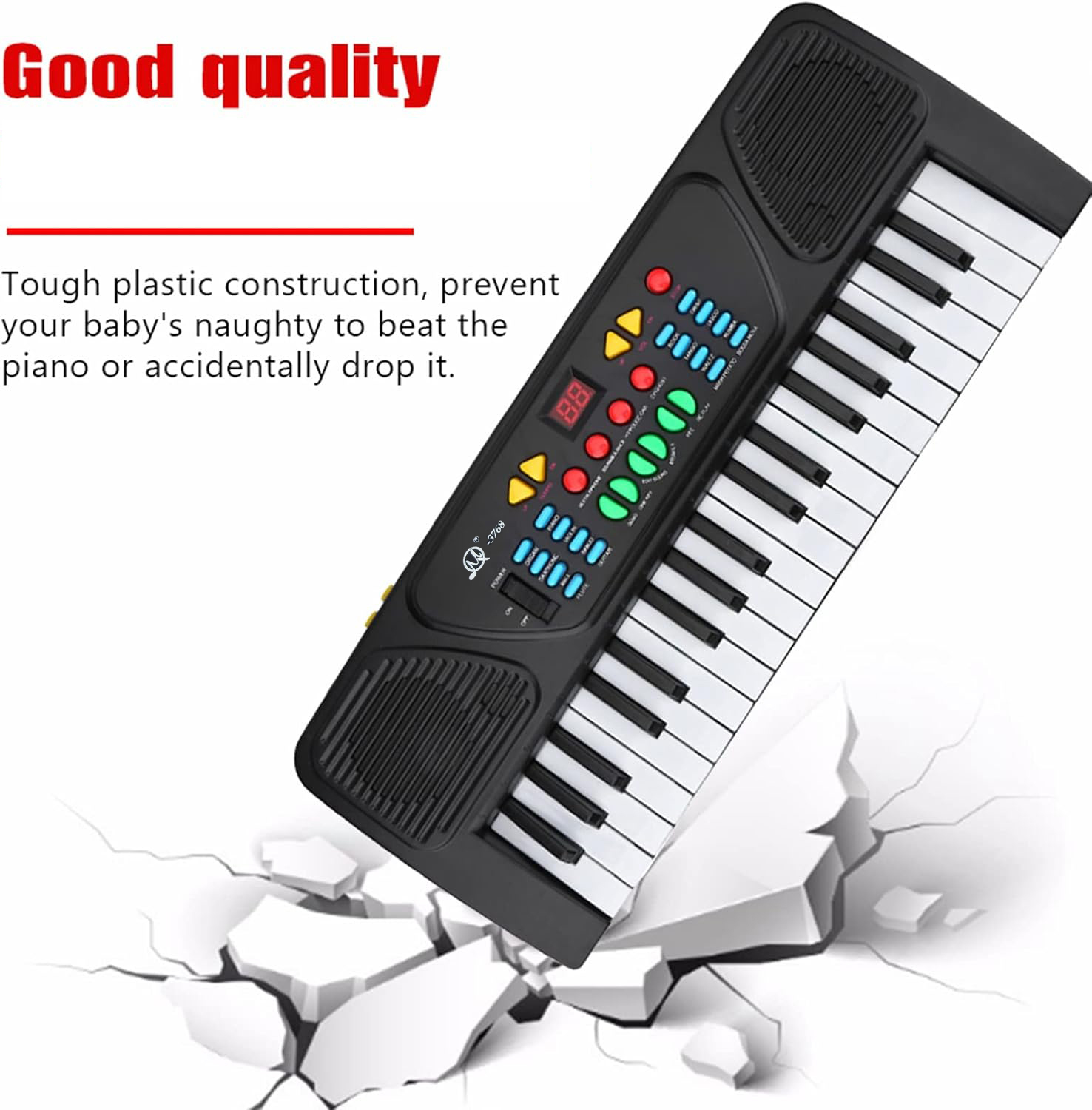 Gambar produk MAYGIV Piano Digital Elektrik Mainan Anak 37 Key with Microphone - MQ3768