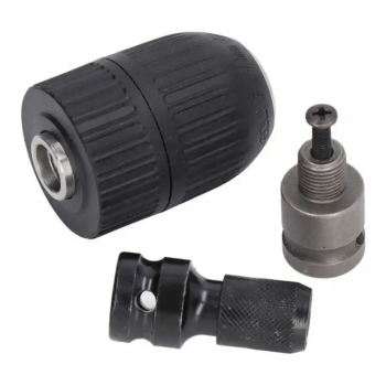 Gambar produk WALFRONT Adaptor Bor Self Tighten Drill Chuck 2-13mm 1/2-20UNF 2 PCS - WA3