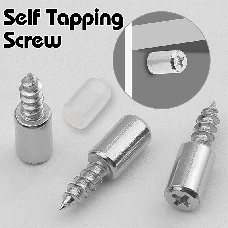 Gambar produk DUTRIUX Sekrup Ambalan Baut Penyangga Rak Dinding Cabinet Screw 30 PCS - DT-30