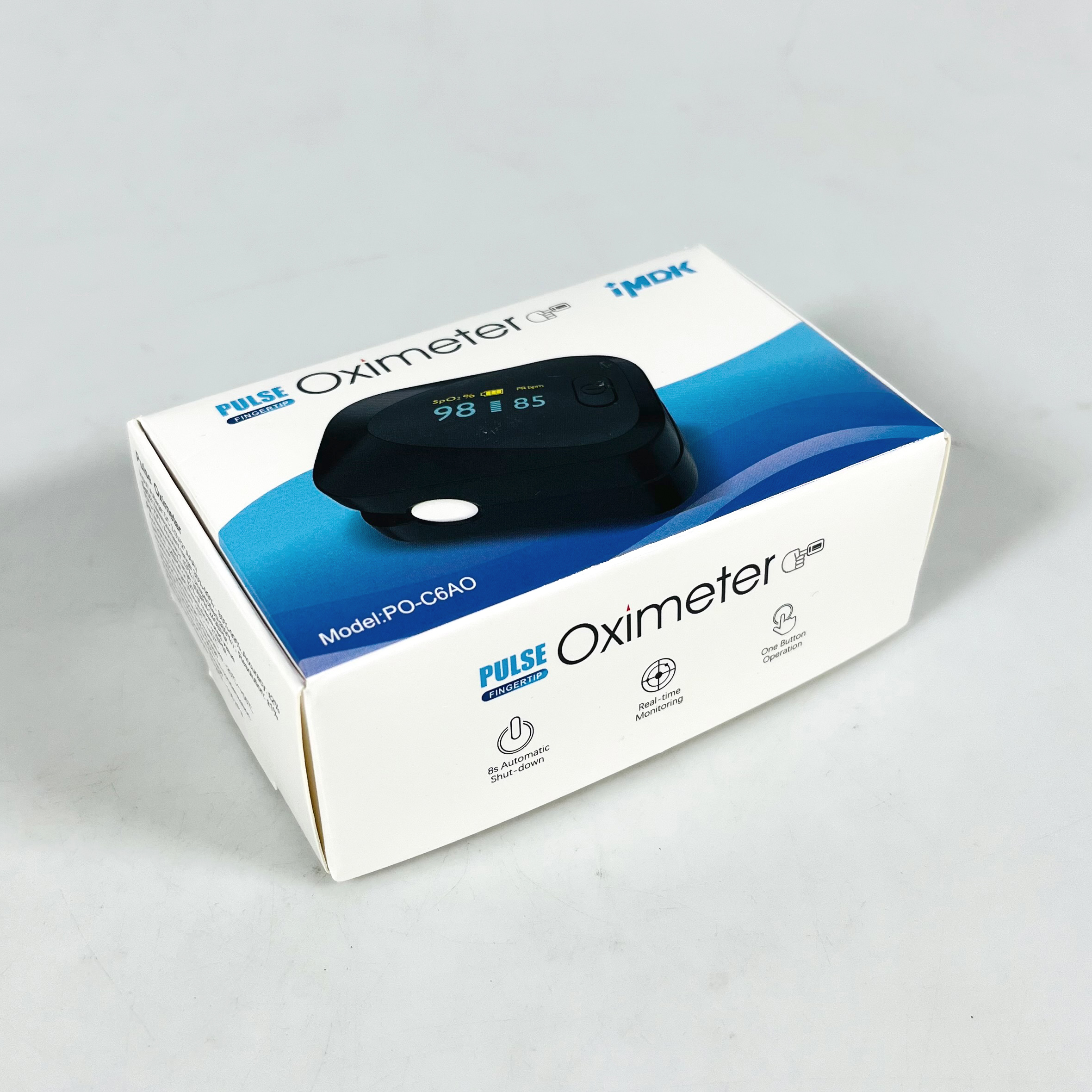 Gambar produk TaffOmicron Fingertip Pulse Oximeter Digital Alat Ukur Oksigen Darah - PO-C6AO
