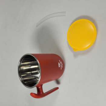 Gambar produk One Two Cups Cangkir Kopi Stainless Steel Double Wall Mug 497ml - FG10