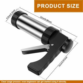 Gambar produk Chuerra Cetakan Kue Kering Semprit Churros Cookie Press Gun 20 PCS - CH-16