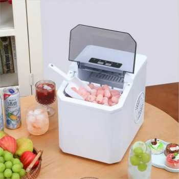 Gambar produk SIGAL Mesin Es Batu Kristal Otomatis Mini Portable Ice Maker 12kg 150W - YH-16
