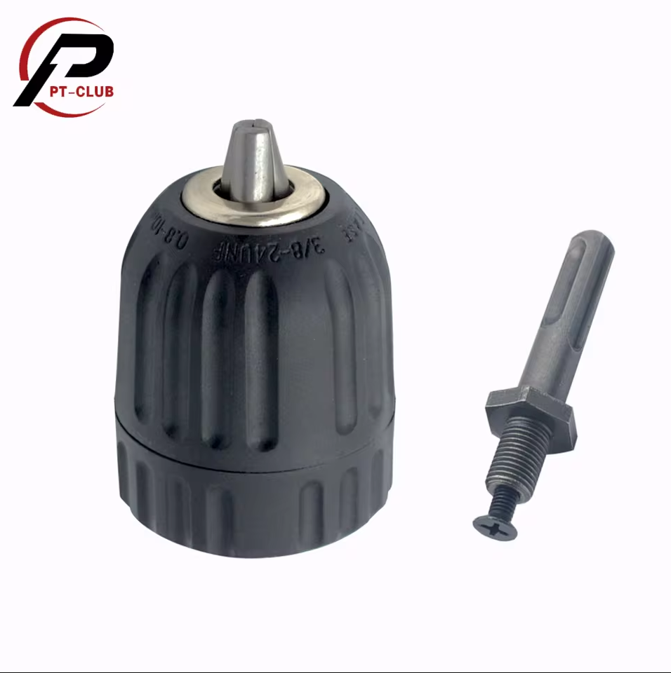 Gambar produk PT-CLUB Adaptor Bor Konektor SDS Keyless Drill Chuck Converter 2-13mm 1/2-20UNF - MC9