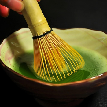 Gambar produk FMA Chasen Bamboo Whisk Matcha Pengaduk Teh Jepang 84 Tangkai - FMCA