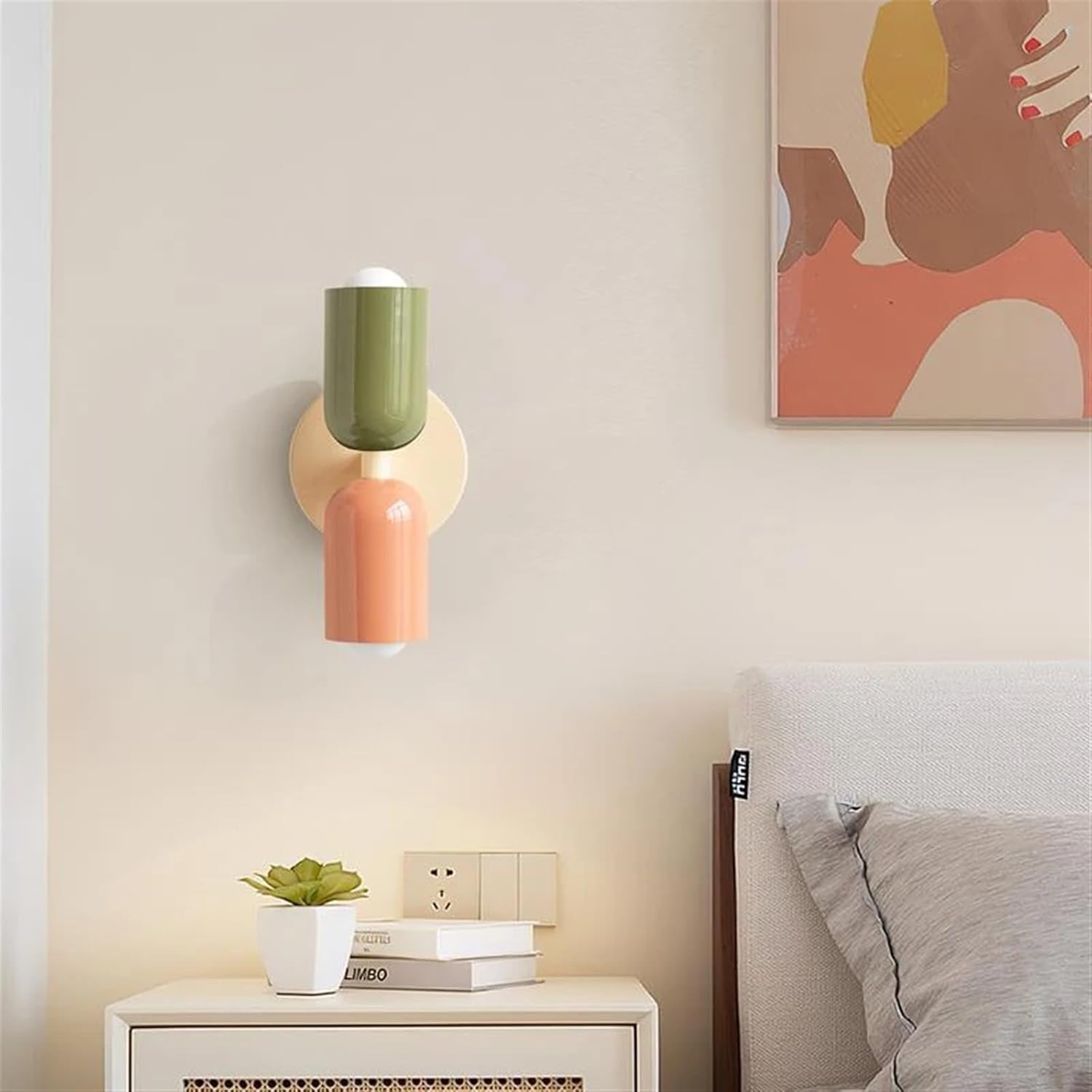 Gambar produk CALM Fitting Lampu Hias Nordic Ancient Style Minimalist Wall Lamp E27 - C-27