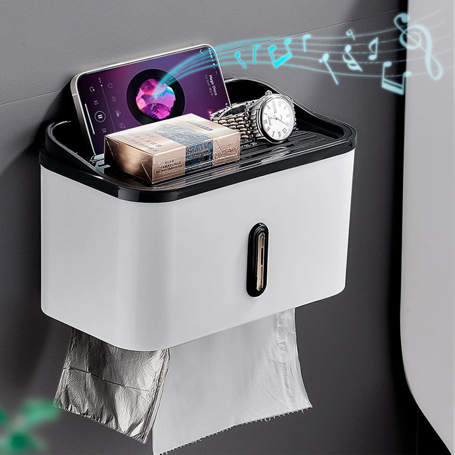 Gambar produk YIN Kotak Tisu Kamar Mandi Tissue Box Plastic ABS Single Layer - Y-23