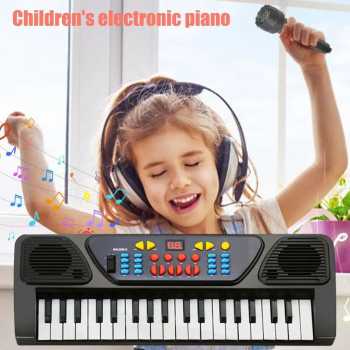 Gambar produk MAYGIV Piano Digital Elektrik Mainan Anak 37 Key with Microphone - MQ3768