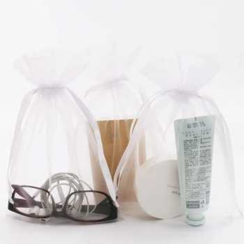Gambar produk SANKIRA Kantong Serut Kecil Multifungsi Souvenir DIY Organza 100 PCS - SXPO01