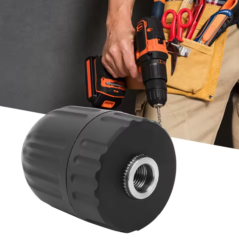 Gambar produk PT-CLUB Adaptor Bor Konektor Hex Drill Chuck 0.8-10mm 3/8-24UNF - PC2