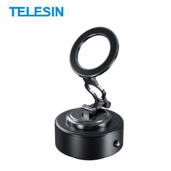 Gambar produk TELESIN Phone Holder Magnetic Foldable 360 Adjustable Electric Suction - P3-SUS-04