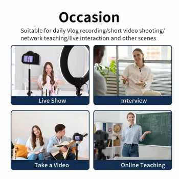 Gambar produk DDLIN Mic Clip On Wireless Microphone Mini Clear Sound 2in1 Lightning - F1