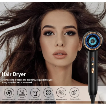 Gambar produk HOMEFISH Pengering Rambut Professional Hair Dryer Hot Cold 2400W - F33