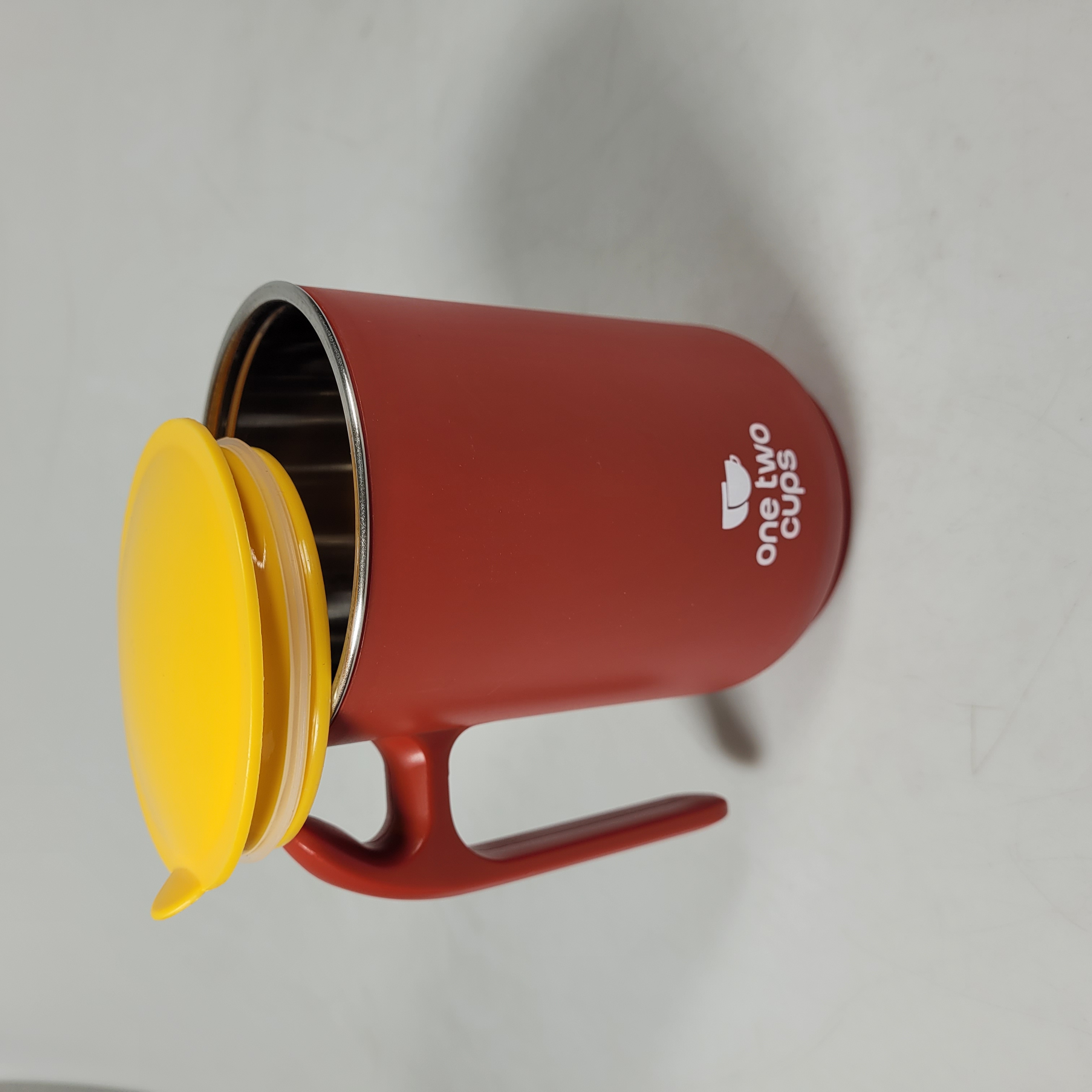 Gambar produk One Two Cups Cangkir Kopi Stainless Steel Double Wall Mug 497ml - FG10