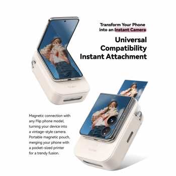 Gambar produk TELESIN Printer Foto Smartphone Portable Bluetooth 300 DPI 500mAh - P5-PLD-02