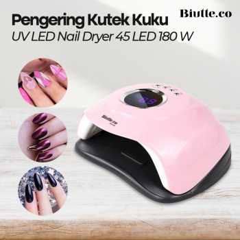 Gambar produk Biutte.co Pengering Kutek Kuku UV LED Nail Dryer 45LED 180W - SUN-M3