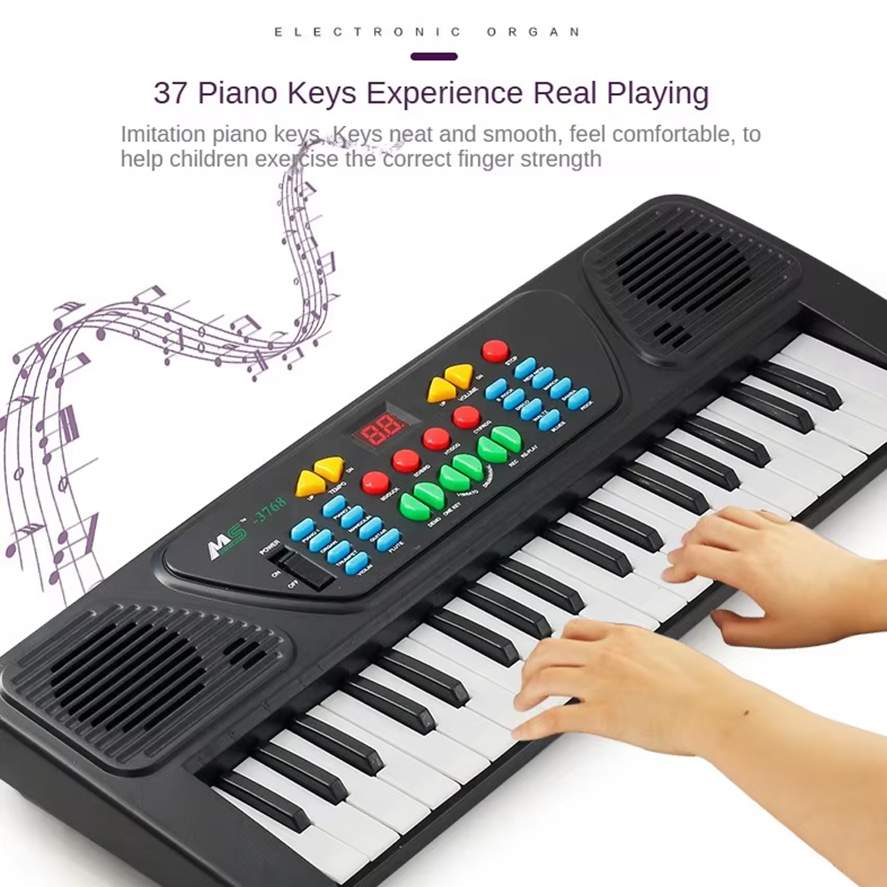 Gambar produk MAYGIV Piano Digital Elektrik Mainan Anak 37 Key with Microphone - MQ3768
