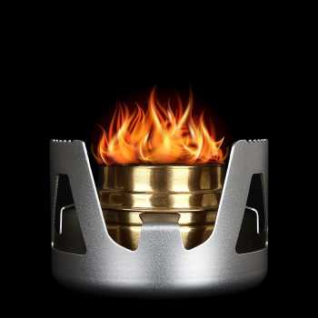 Gambar produk ALOCS Kompor Portable Spiritus Ethanol Methanol Camping Stove - ALK01
