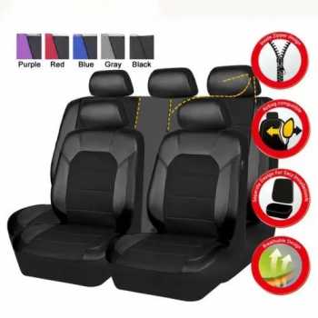 Gambar produk TICARI Cover Jok Kursi Mobil Kulit Universal Leather Seat Cushion - TR-9