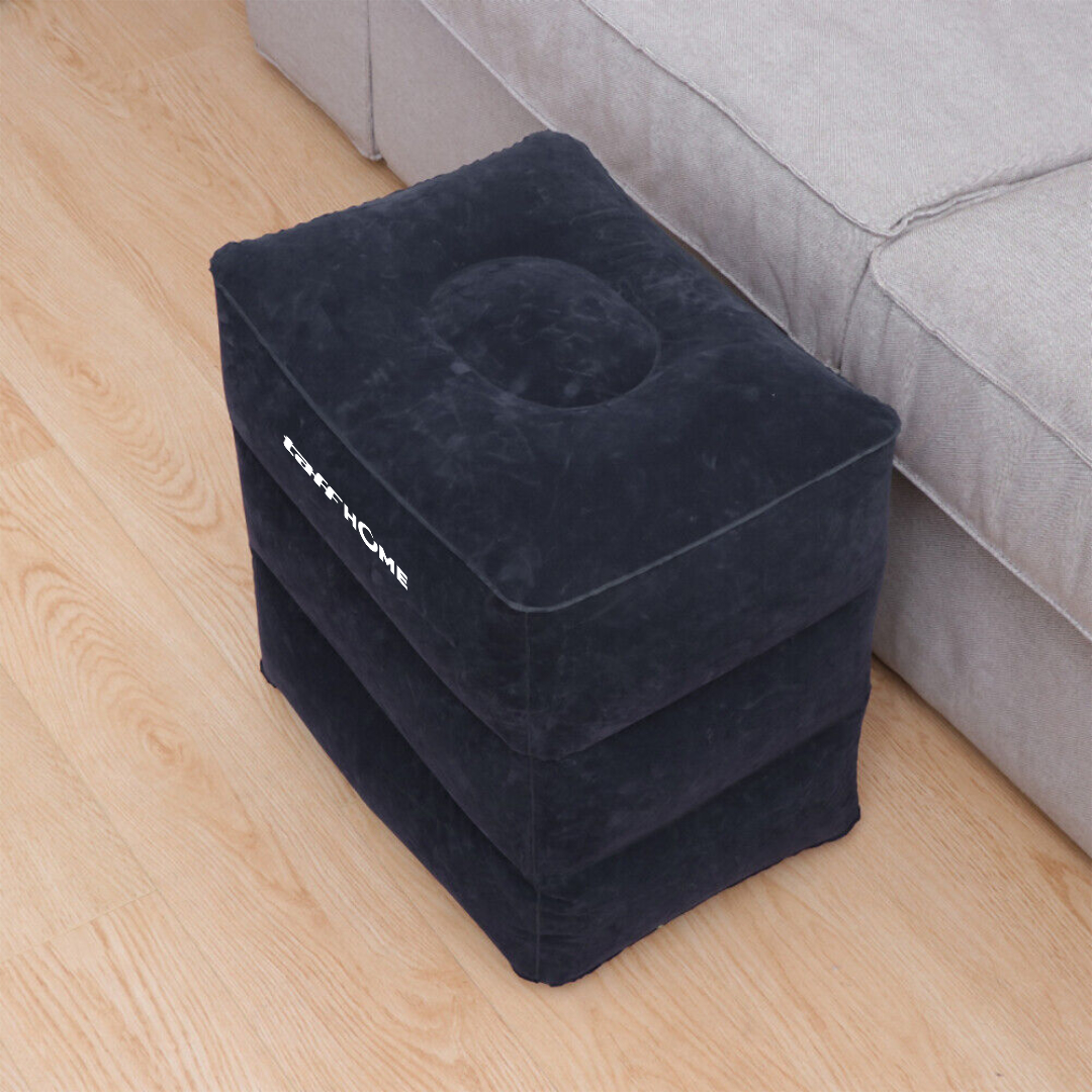 Gambar produk TaffHOME Bantal Kaki Udara Sandaran Foot Rest Pillow Inflatable Travel - BAT24
