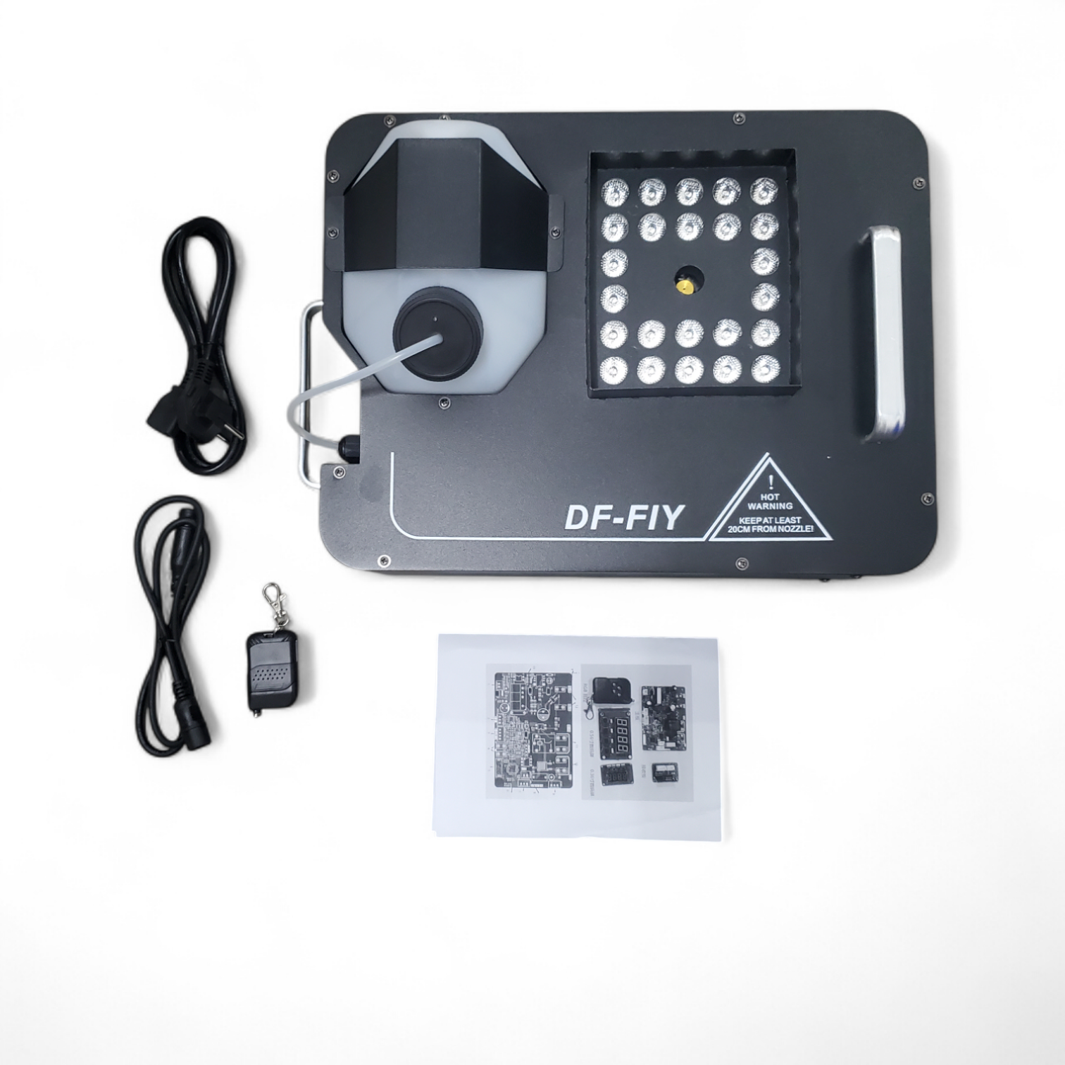 TaffLED Sistem Fogger Panggung Stage DMX512 1500W with RGB 24 LED - DF-FIY Gambar produk TaffLED Sistem Fogger Panggung Stage DMX512 1500W with RGB 24 LED - DF-FIY