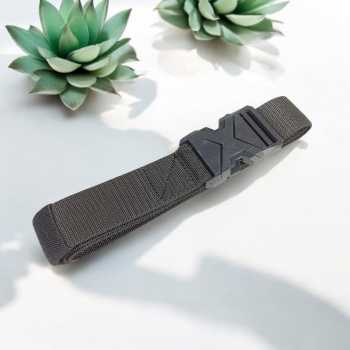 GLD Gesper Tali Ikat Pinggang Pria Nilon Plastik Tactical Belt 120cm - G087