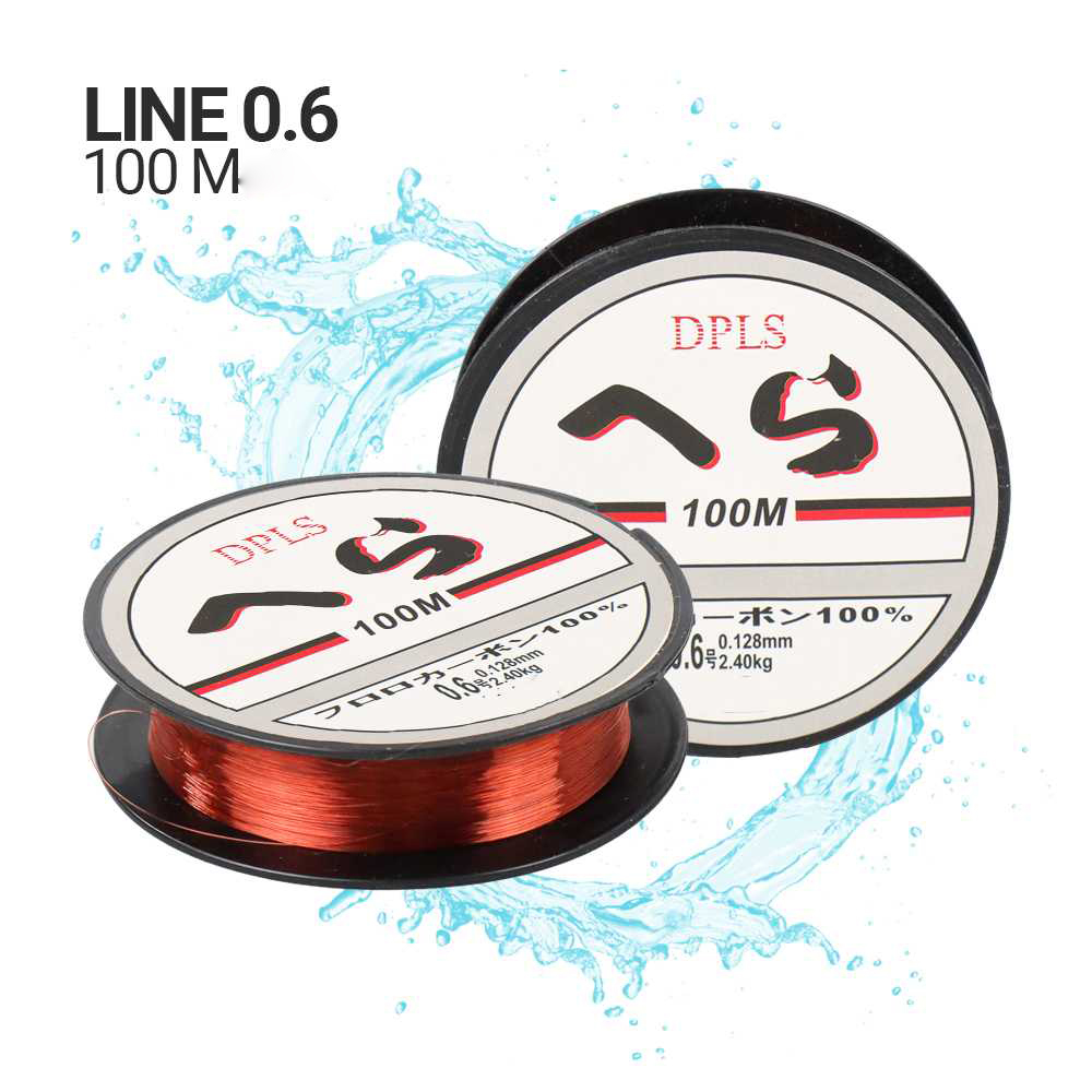 Gambar produk DAIWA DPLS Senar Benang Tali Pancing Nylon 100M 0.6 - FM1014