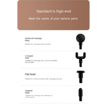 Gambar produk DUTRIEUX Alat Pijat Genggam Electric Gun Massage Split Strap Fascia - SL-887