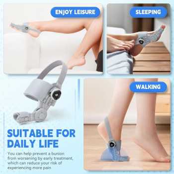 Gambar produk MERA Alat Korektor Pelurus Jempol Kaki Hallux Valgus Bunion Adjustable - MR-15