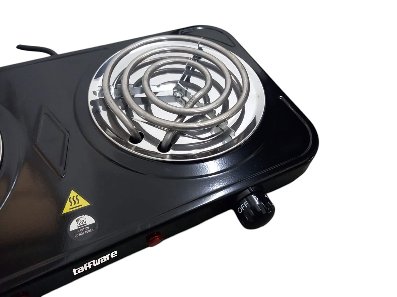 Gambar produk Taffware Kompor Listrik 2 Tungku Portable Coil Hot Plate 2000W - WY-05C