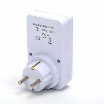 Gambar produk Fascia Mechanical Timer Switch Analog 24 Jam 16A 220V 3600W - MT01A-VN