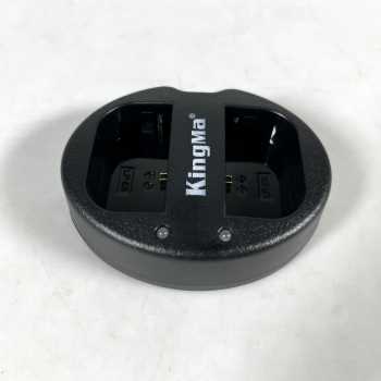 Gambar produk KingMa Charger Baterai 2 Slot Canon 5D2 5D3 70D 60D 6D 7D 7D2 - LP-E6