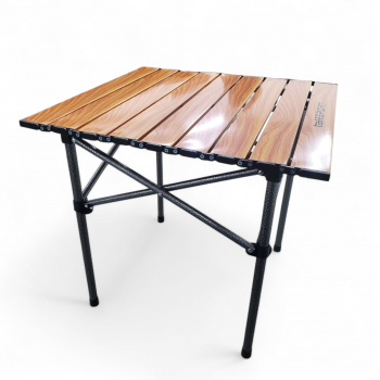 Gambar produk TaffSPORT Meja Lipat Piknik Portable Foldable Camping Table with Bag 53x51x50cm - AF59
