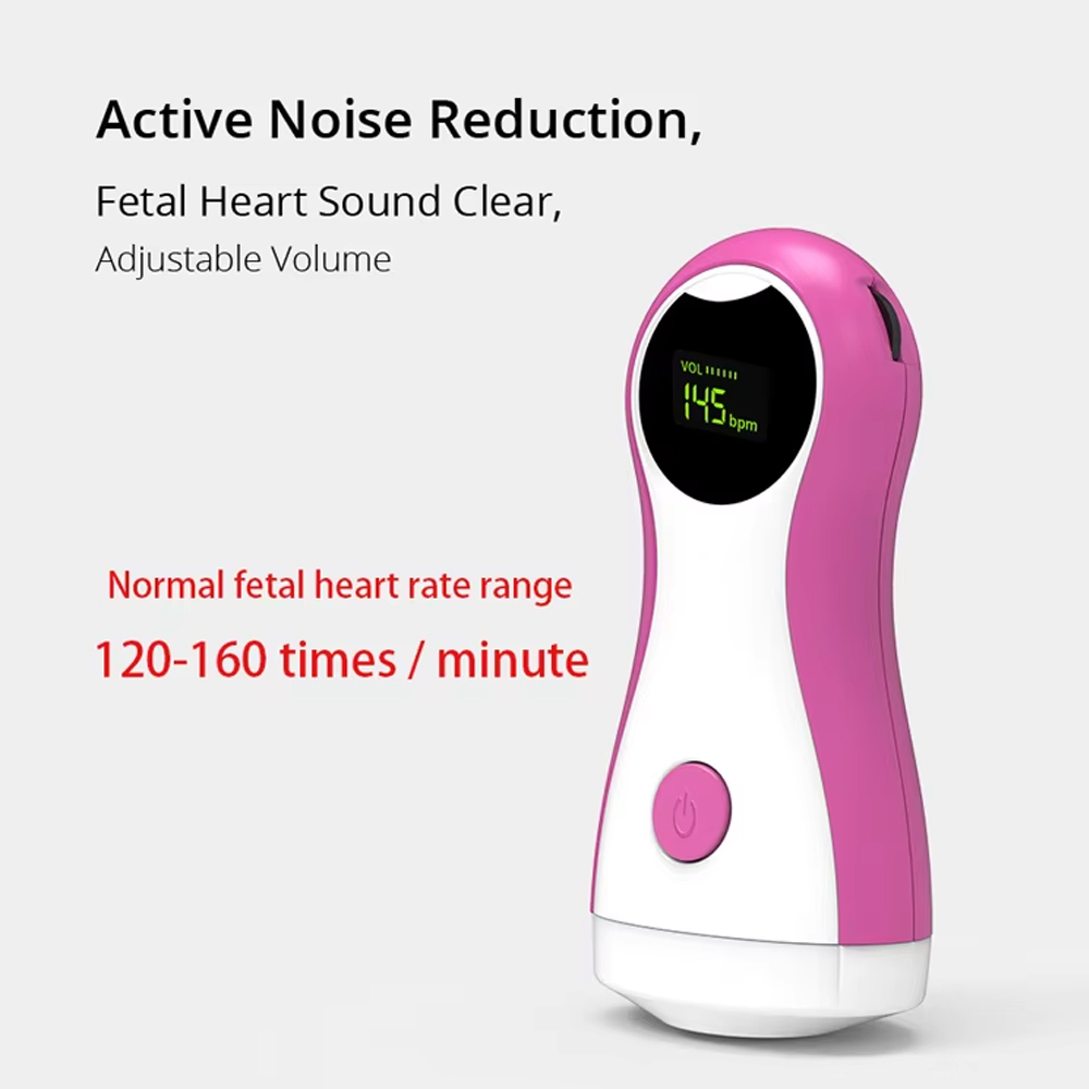 Gambar produk TaffOmicron Alat Deteksi Jantung Janin Fetal Doppler Heartrate Monitor - YK-90C