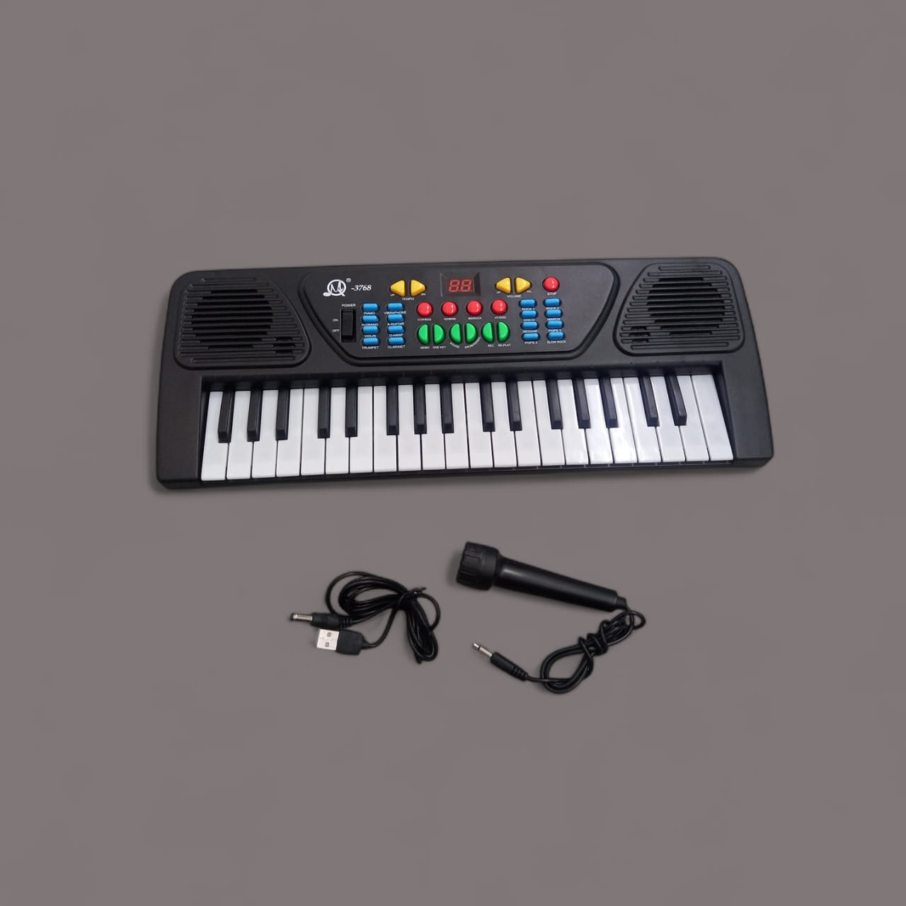 Gambar produk MAYGIV Piano Digital Elektrik Mainan Anak 37 Key with Microphone - MQ3768