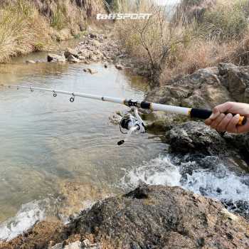 Gambar produk TaffSPORT GHOTDA Joran Pancing Antena Portable Carbon Fiber 2.7M - CF3000