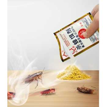 Green Palm Tree Bubuk Racun Anti Kecoa Cockroach Killing Bait 1 PCS