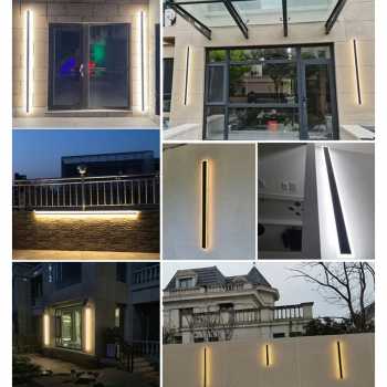 Gambar produk TaffLED Lampu Dinding Hias Outdoor Long Strip LED 3in1 Color 1.2M - ISN-31