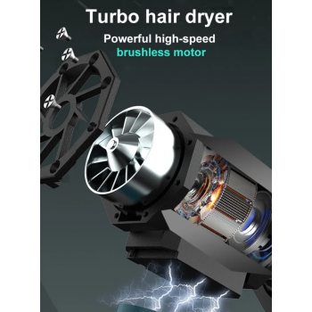 Gambar produk FLASHA Mini Turbo Violent Air Blower Cordless Jet Portable 200000RPM - X3-A