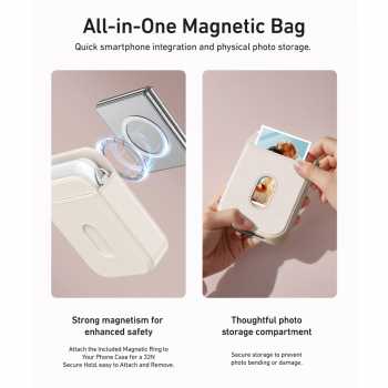 Gambar produk TELESIN Printer Foto Smartphone Portable Bluetooth 300 DPI 500mAh - P5-PLD-02
