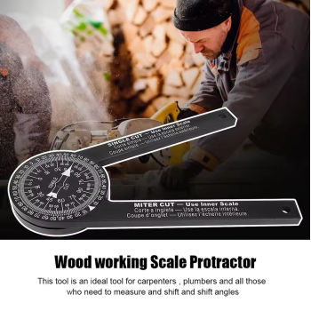 NICEYARD Pengukur Sudut Angle Finder 360 Degree Protractor Woodworking - NC-26