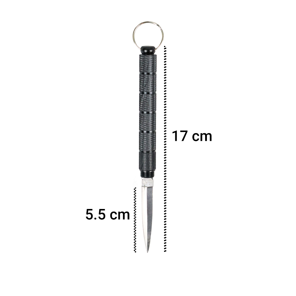 Gambar produk KNIFEZER Pisau Tersembunyi Self Defense Stealth Knife - H19