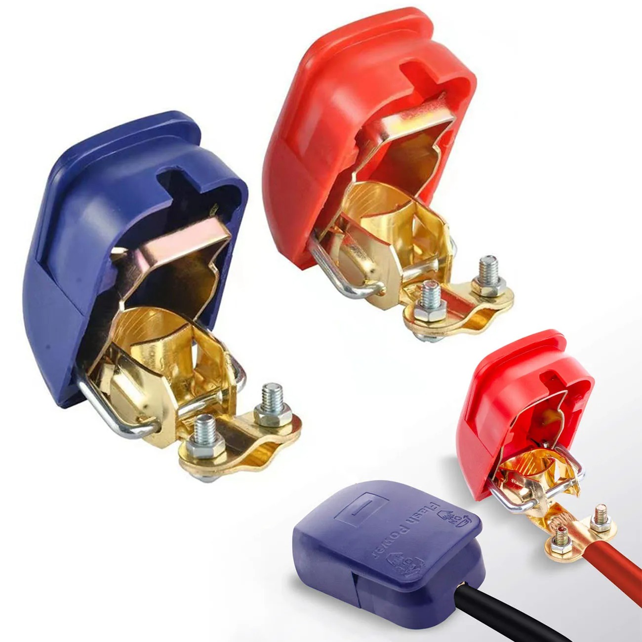 Gambar produk Ampper Terminal Kepala Aki Mobil Accu Battery Car Clamps Quick Release - APM1