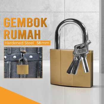 QOD YONGLI QASEM Gembok Rumah Anti Maling Padlock Hardened Steel - IDP